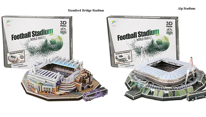 3D Jigsaw Puzzle Word Famous Building Prince Park Stadium Model