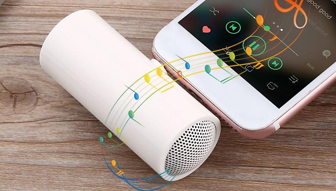 Mini speaker that 2025 plugs into headphone jack