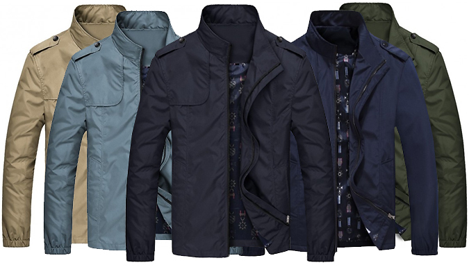 Mens waterproof 2024 harrington jacket