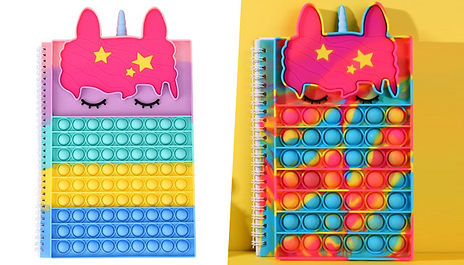 Unicorn Bubbles Notebook